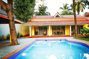 Villa Serene Gardens — Luxury villa for rent in Candolim